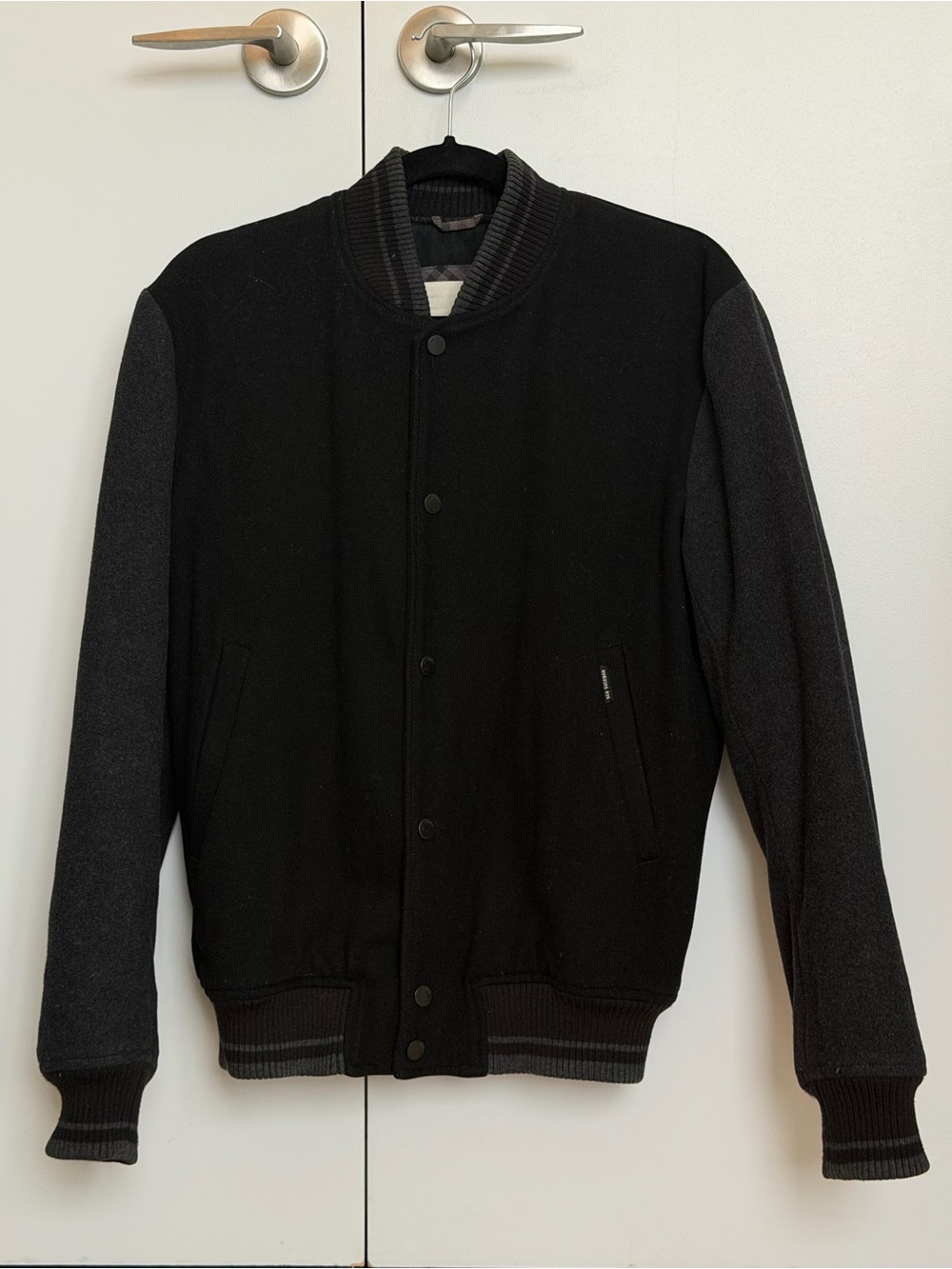 BEN SHERMAN - Black Bomber Jacket